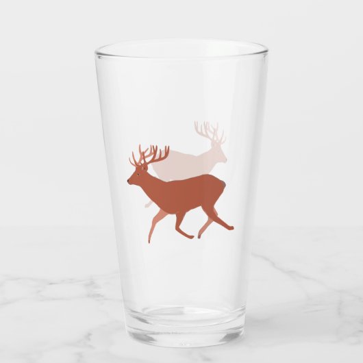 Verre Brown Deer Walking (Dos)