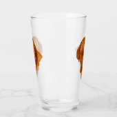 Verre Brown Dogue De Bordeaux (Gauche)