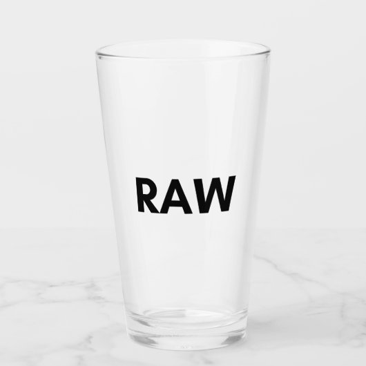 Verre brut (Devant)