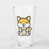 Verre Buble Tea Boba Corgi (Devant)