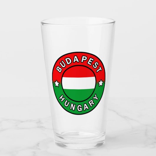 Verre Budapest Hongrie (Devant)