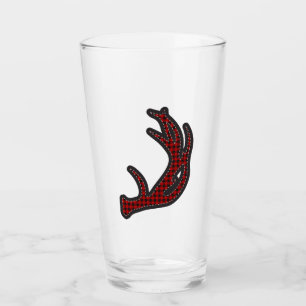 Verre Buffalo Plaid Deer Antlers scrapbook Motif