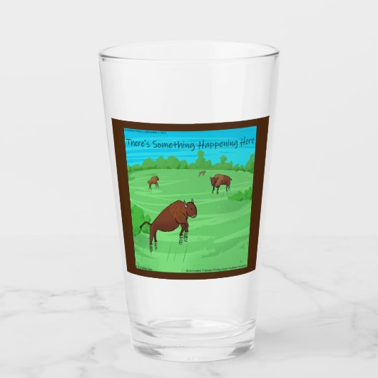 Verre Buffalo Springfield drôle Pour ce que ça vaut (Devant)