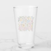 Verre BUGS BUNNY™ Broderie Florale Graphique (Dos)