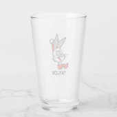 Verre BUGS BUNNY™ "Sleigh Whaat ?" (Dos)