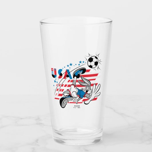 Verre BUGS BUNNY™ Team USA Soccer Graphic (Devant)