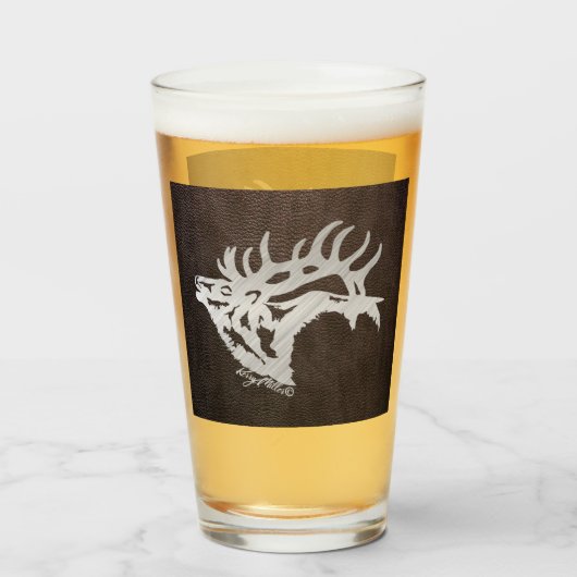 Verre Bull Elk (Devant (rempli))