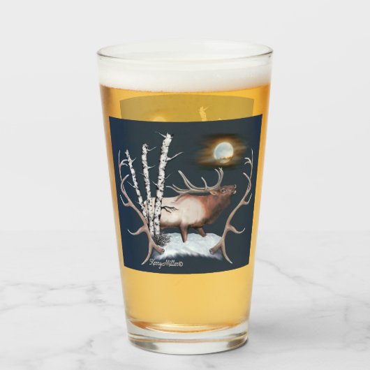 Verre Bull Elk (Devant (rempli))