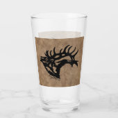 Verre Bull Elk (Dos)