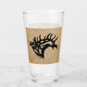 Verre Bull Elk (Dos)