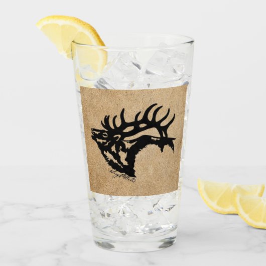 Verre Bull Elk (Devant glace)