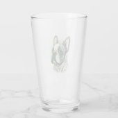 Verre bulldog français (Dos)
