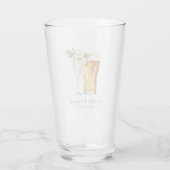 Verre Bulles et brasse Couples Douche (Dos)