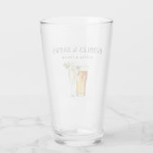 Verre Bulles et brasse Couples Douche (Dos)