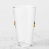 Verre Bumble Bee transportant du pollen (Droite)