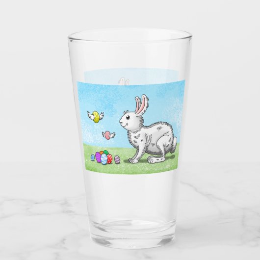 Verre Bunny de Pâques (Devant)