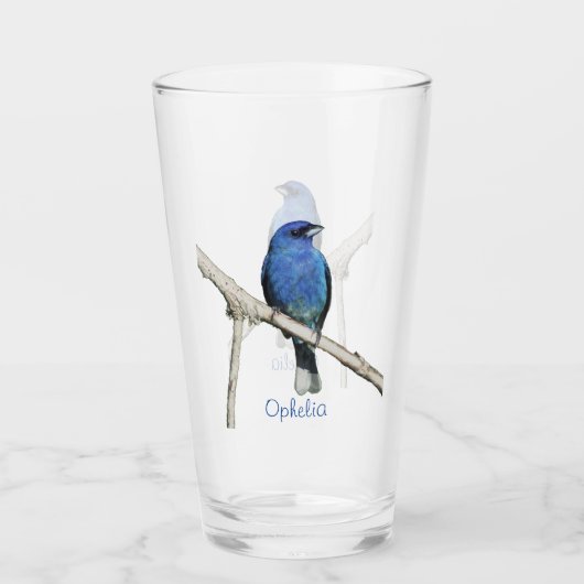 Verre Bunting Indigo (Devant)