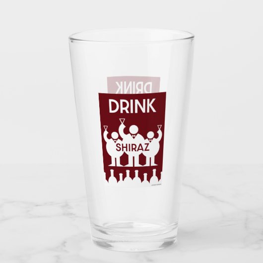 Verre Buveurs de vin de Shiraz (Devant)