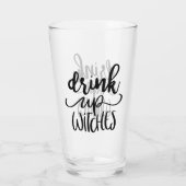 Verre Buvez les sorcières Citation de script drôle d'Hal (Dos)