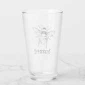 Verre Buzz Bee Glass Beer Cup (Dos)
