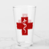 Verre Cabane de l'infirmière d'Asclepius (Devant)