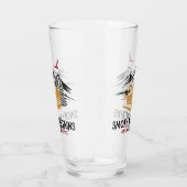 Verre Cabine en bois de la montagne fumée (Droite)