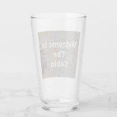 Verre Cabine Invité Bienvenue Trunk Photo Wildnerness (Dos)