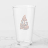 Verre Caca, émoji, gobelet 🥃 (Dos)