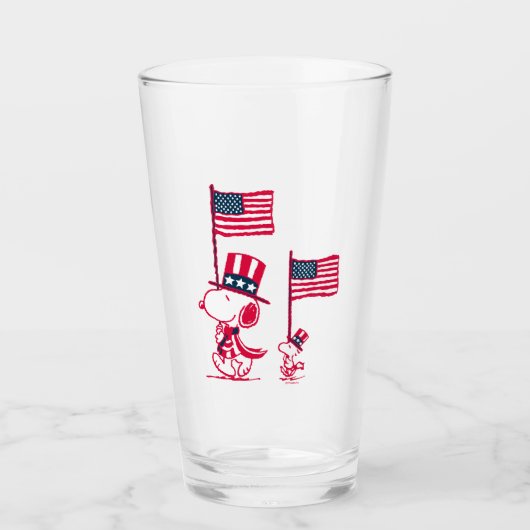 Verre cacahuètes | American Summer Old Glory (Devant)