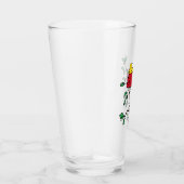 Verre cacahuètes | Bois en sieste dans le plat de Snoopy (Droite)