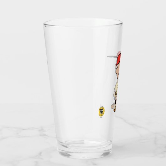 Verre cacahuètes | Charlie Brown Baseball Smile (Droite)