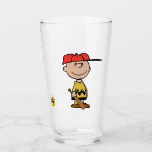 Verre cacahuètes   Charlie Brown Baseball Smile