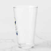 Verre cacahuètes en fleur | Ajouter Votre Nom (Gauche)