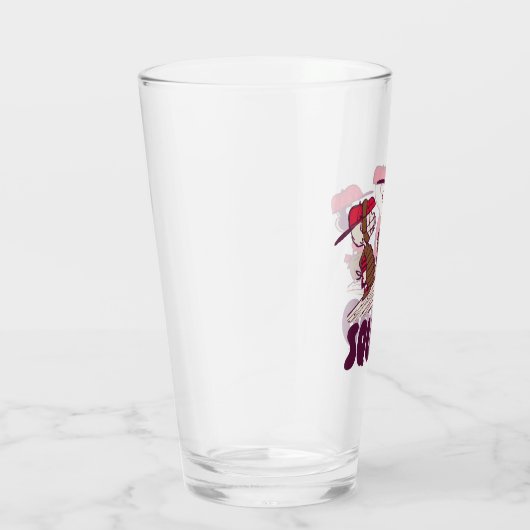 Verre cacahuètes | Équipe de baseball (Droite)