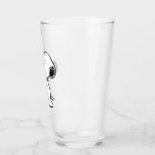 Verre cacahuètes | Joueur de trompette Snoopy (Gauche)