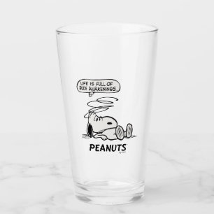Verre cacahuètes La vie est pleine de Rude Awakenings