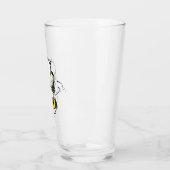 Verre cacahuètes | Lecteur Snoopy Saxophone (Gauche)