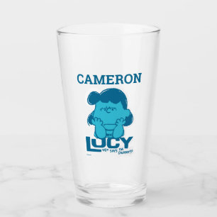 Verre cacahuètes Lucy Who Says I'm Crabby? ?