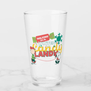 Verre cacahuètes   Marcher Dans Un Pays De Bonbons D'Hiv