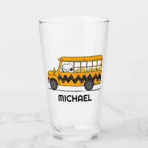 Verre cacahuètes Pilote de bus Snoopy
