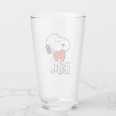 Verre cacahuètes | Saint Valentin | Snoopy Heart Hug (Dos)