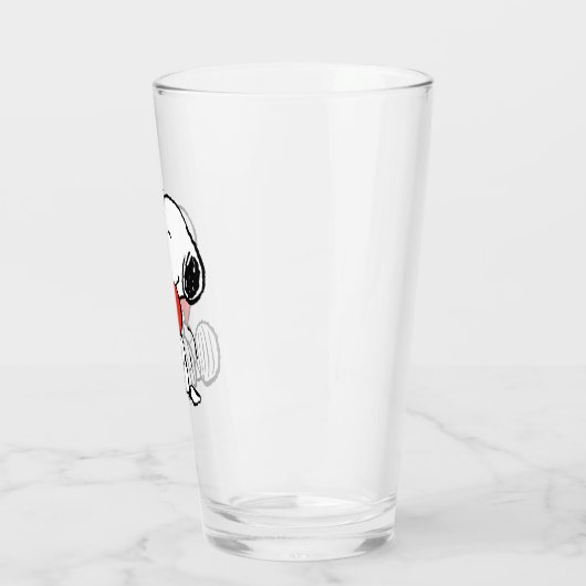 Verre cacahuètes | Saint Valentin | Snoopy Heart Hug (Gauche)