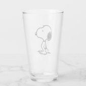 Verre cacahuètes | Snoopy (Dos)