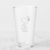 Verre cacahuètes | Snoopy Happy Dance (Dos)