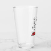 Verre cacahuètes | Snoopy Ho Ho Ho Plat alimentaire (Droite)