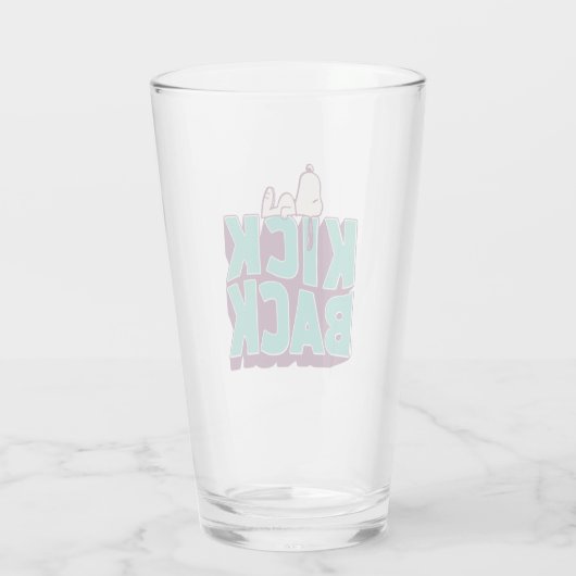 Verre cacahuètes | Snoopy Kickback (Dos)