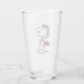 Verre cacahuètes | Snoopy L'As Volant (Dos)