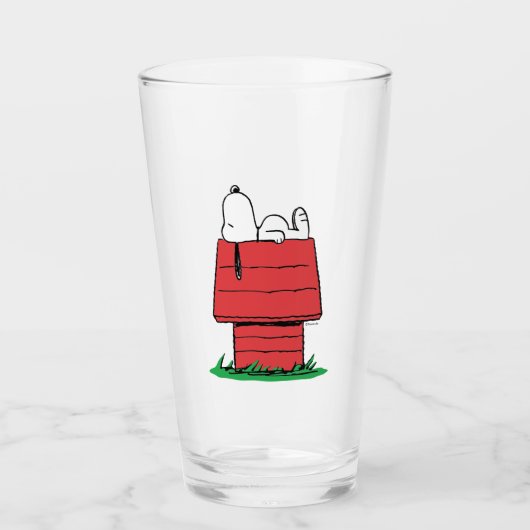 Verre cacahuètes | Snoopy Napping (Devant)
