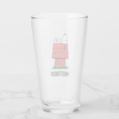 Verre cacahuètes | Snoopy Napping (Dos)