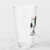Verre cacahuètes | Snoopy pour les fêtes (Droite)